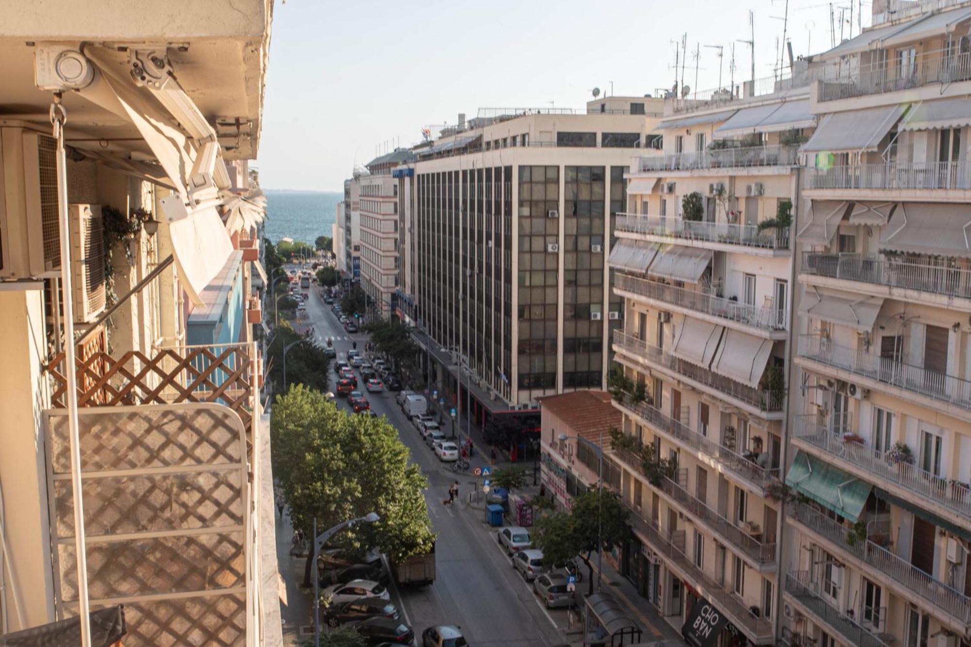 3Cs Theasaloniki At The White Tower Seaview And Citadel View Apartment Exterior foto